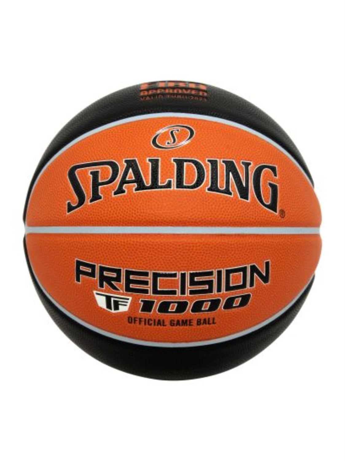 SPALDING TF-1000 PRECISION FIBA BLK/ORG 2023 SZ6 C 