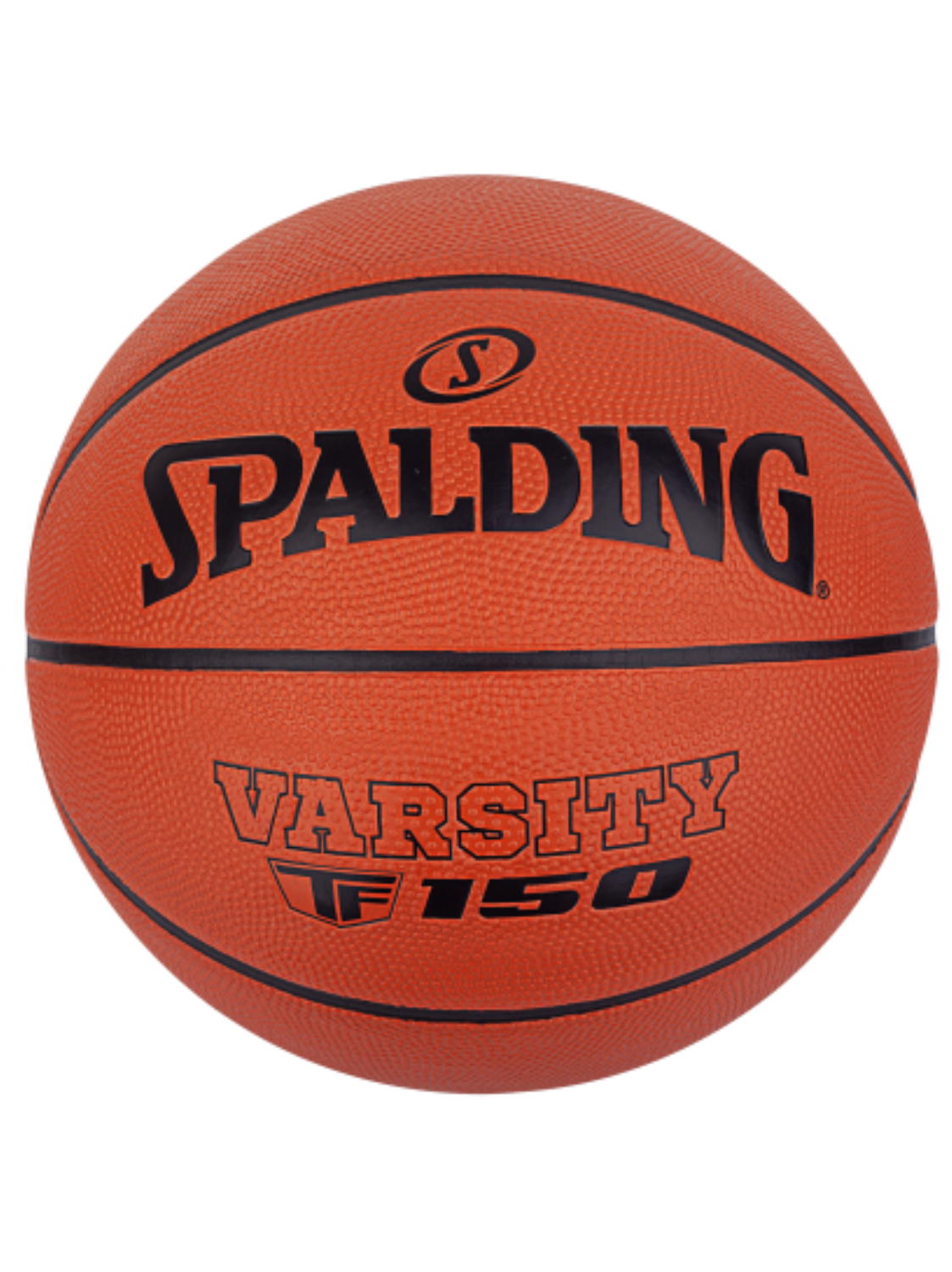SPALDING VARSITY FIBA TF-150 SZ5 RUBBER BASKETBALL #84423z