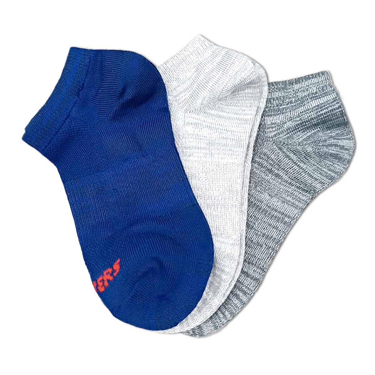 3PK BOYS NON TERRY LOW CUT 
