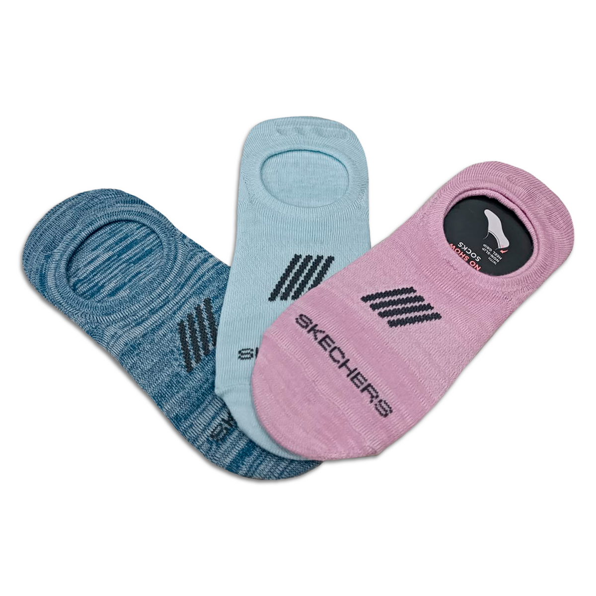 3PK WOMENS NON TERRY NO SHOW 