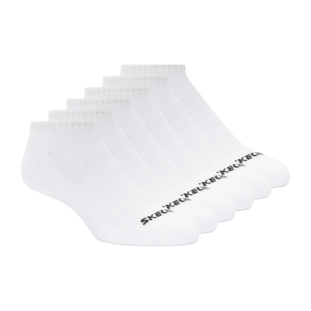 6PK UNISEX 1/2 TERRY LOW CUT 