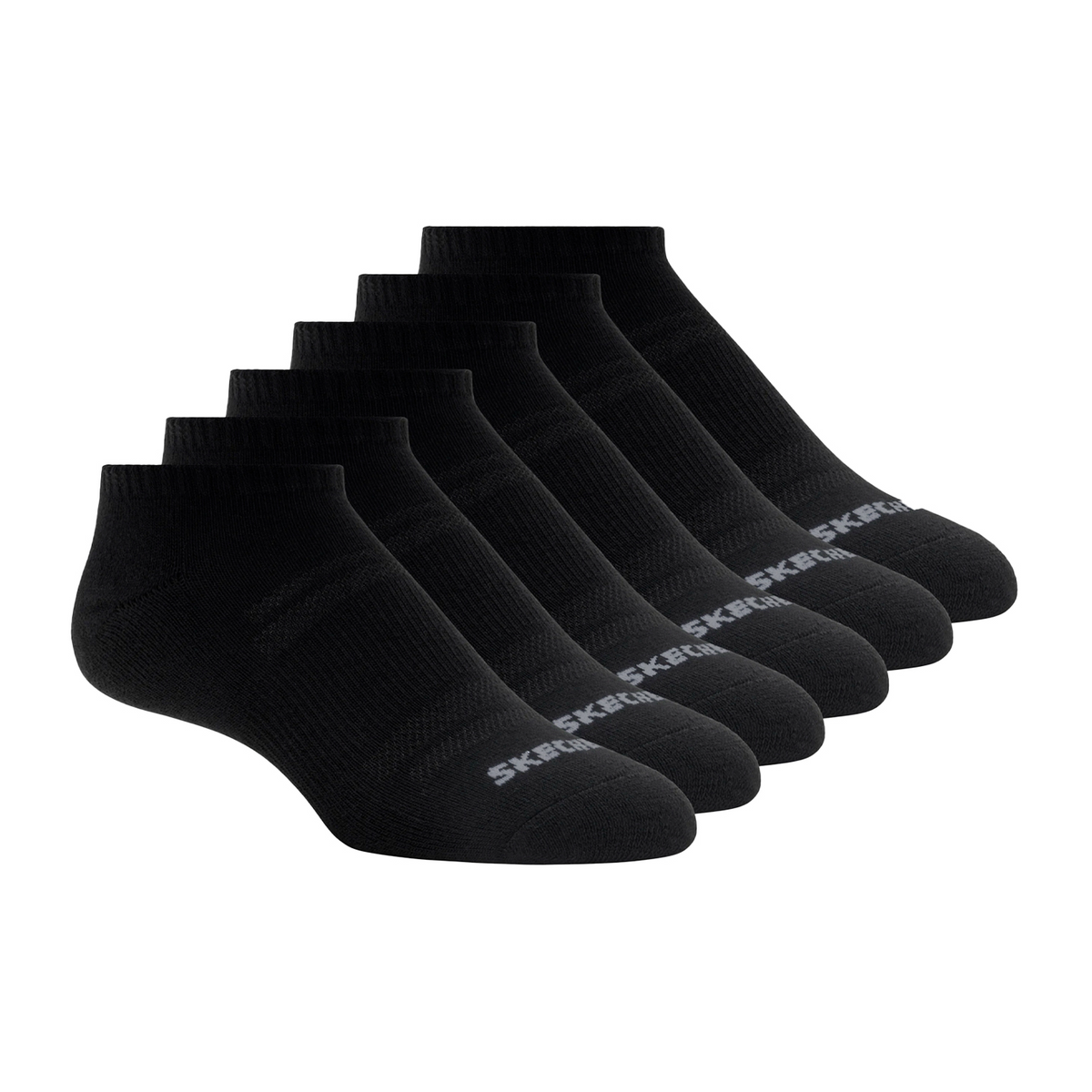 6PK UNISEX 1/2 TERRY LOW CUT 