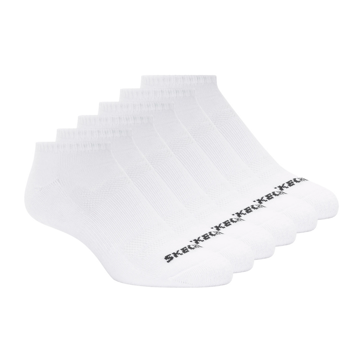 6PK UNISEX 1/2 TERRY  NO SHOW 