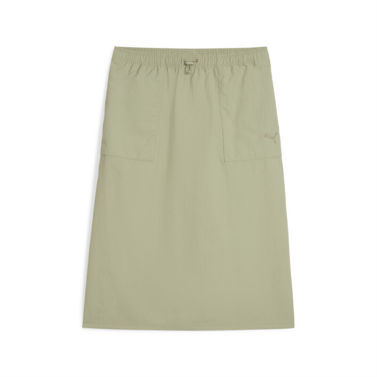 HER COMFORT WOVEN HIGH-WAIST SKIRT 