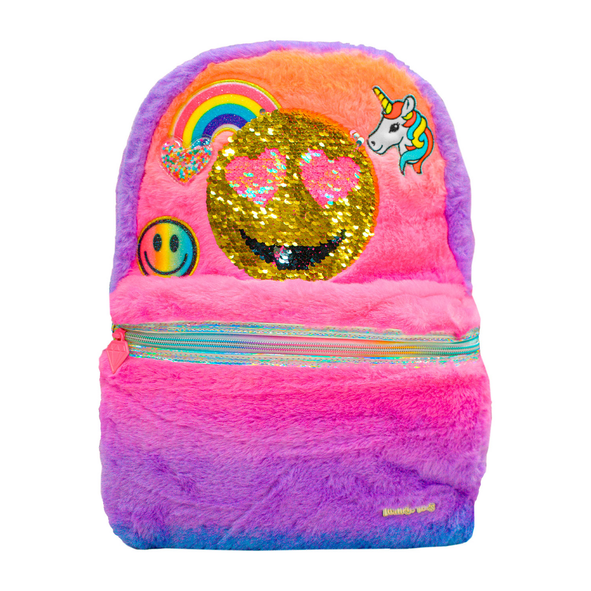 FUR SMILEY BACKPACK #sktt8607mlt