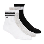 3PK BOYS 1/2 TERRY CREW 