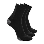 3PK MENS 1/2 TERRY HIGH QTR CREW 
