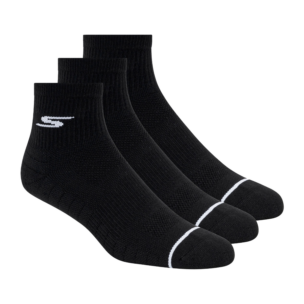 3PK MENS 1/2 TERRY QTR CREW #s119050h/001