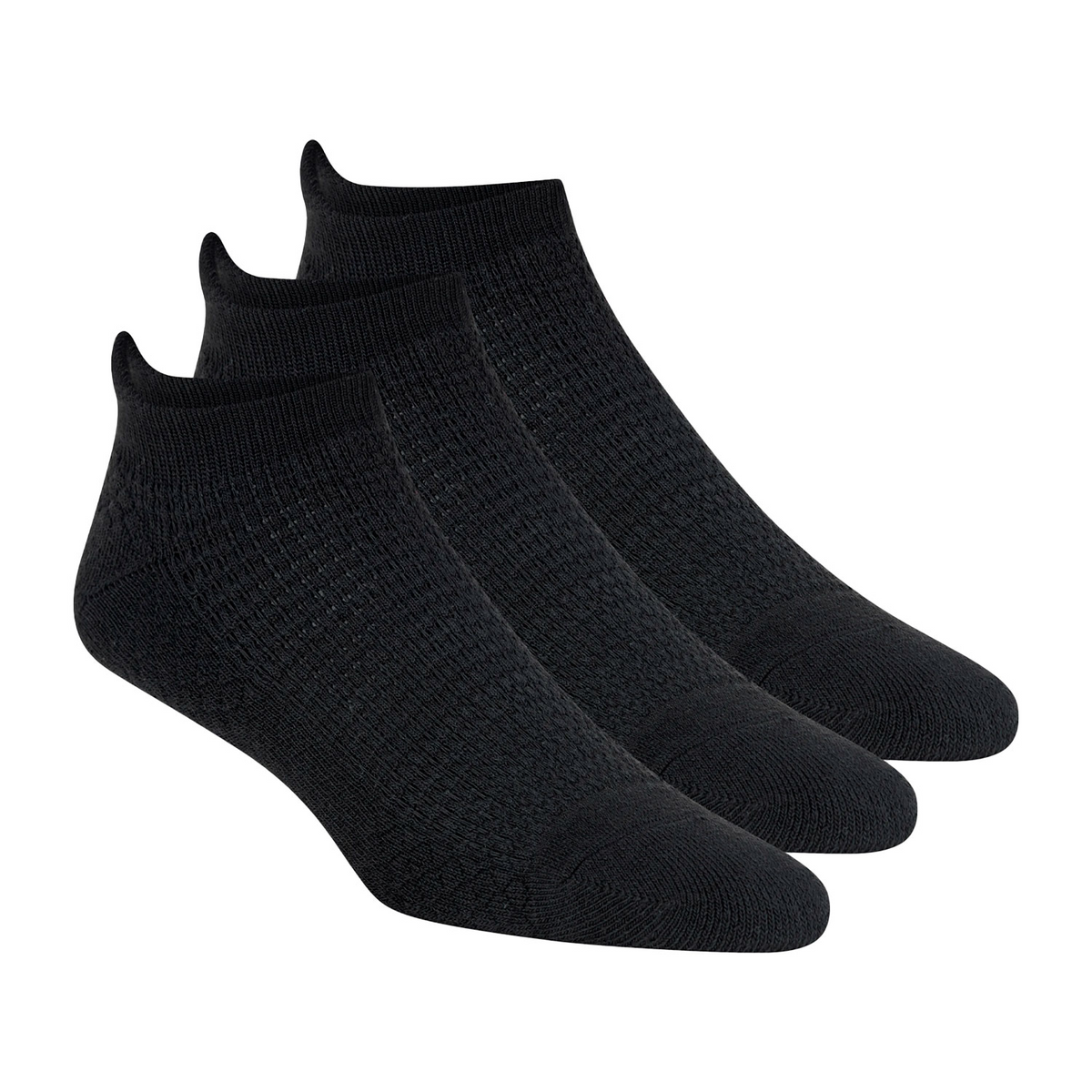 3PK WOMENS EXTENDED TERRY LOW CUT #s601259h/001