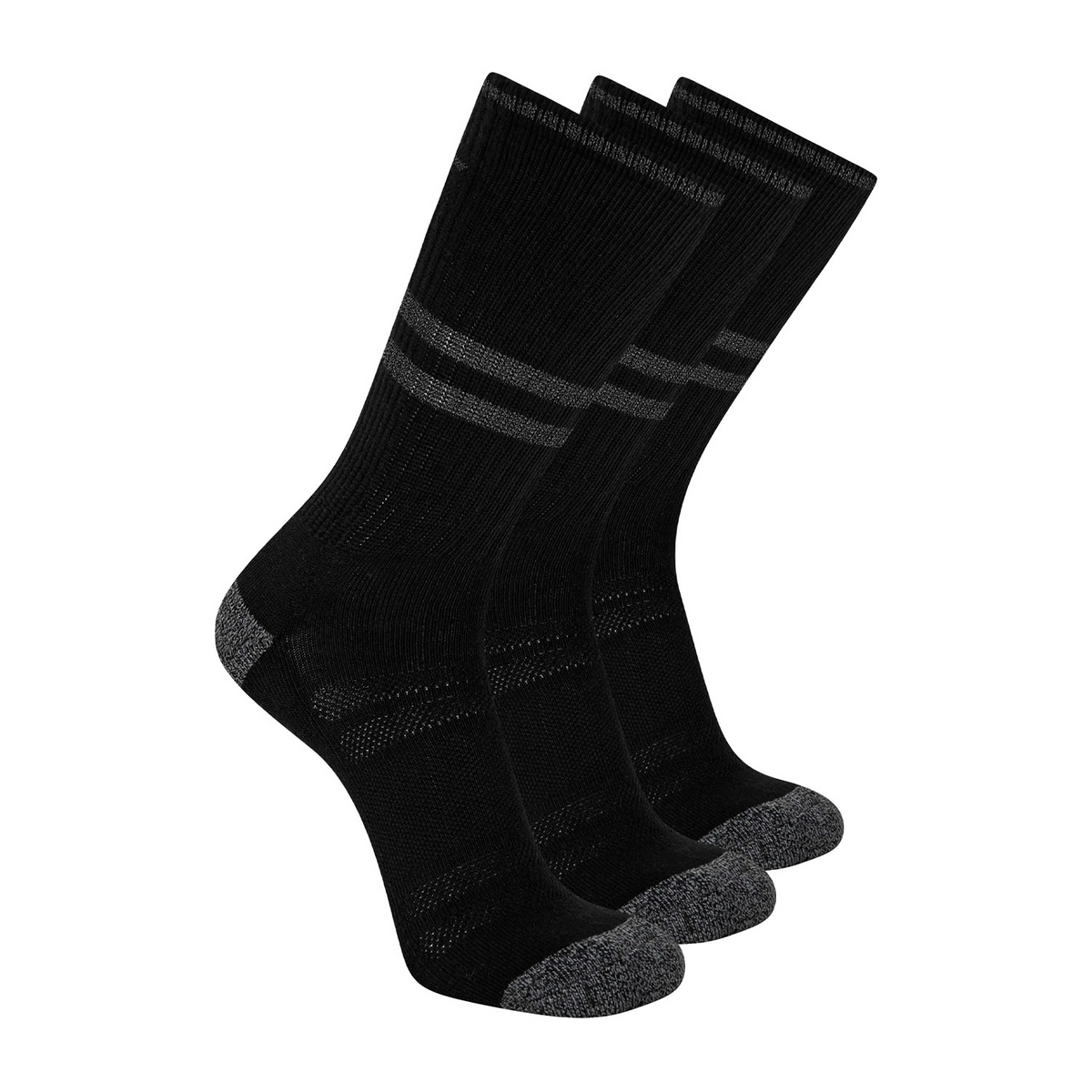 3PK MENS 1/2 TERRY CREW #s601339h/001