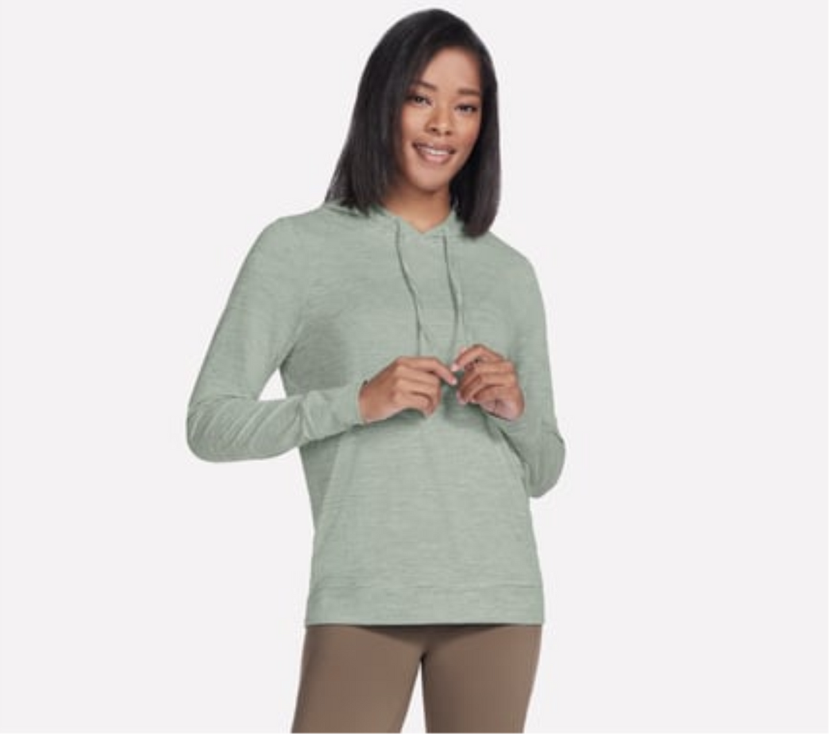 GO DRI SWIFT STRIPE HOODIE 