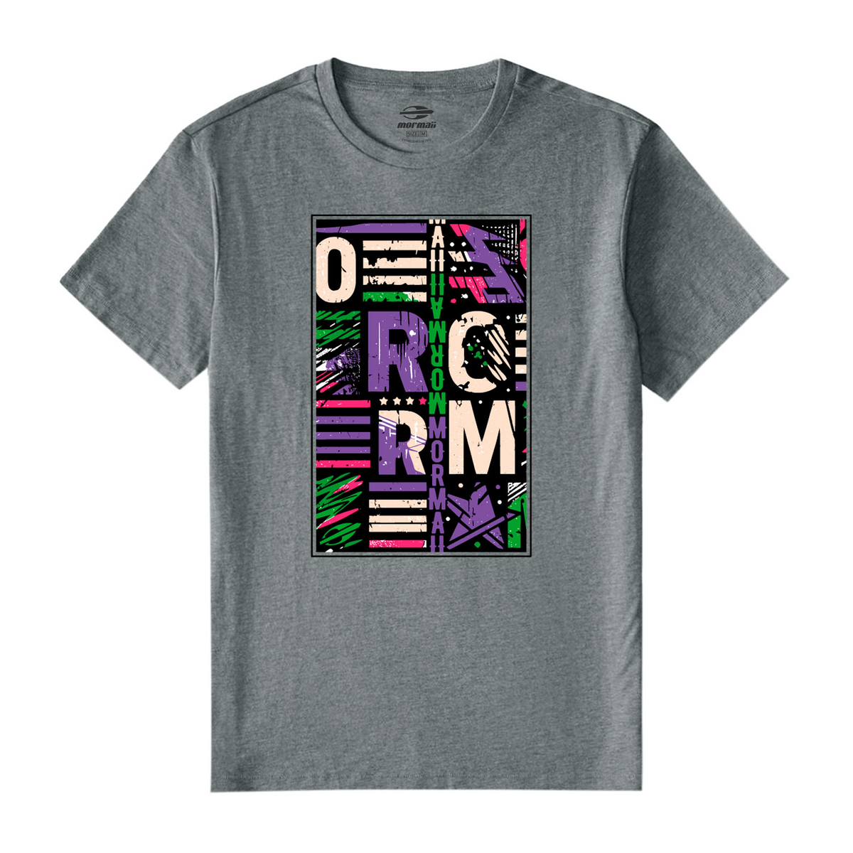 REMERA GRÁFICA MORMAII 