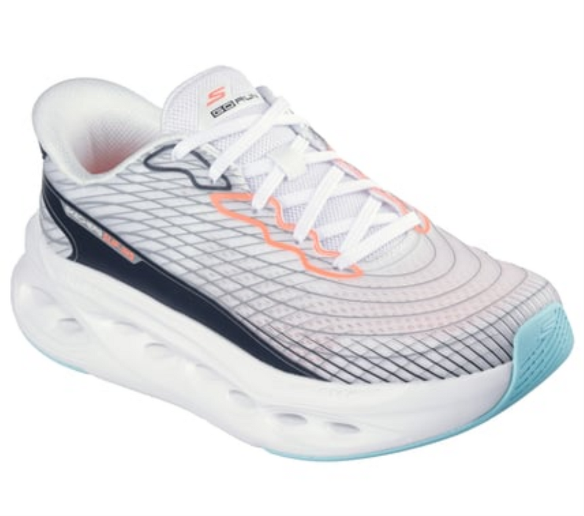 SKECHERS SLIP-INS: MAX CUSHIONING GLIDE-STEP - SAP 