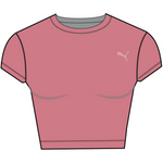 W PUMA STRONG CROSS BACK TEE 