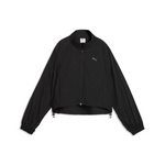 HER RELAXED FULL-ZIP WOVEN JACKET 