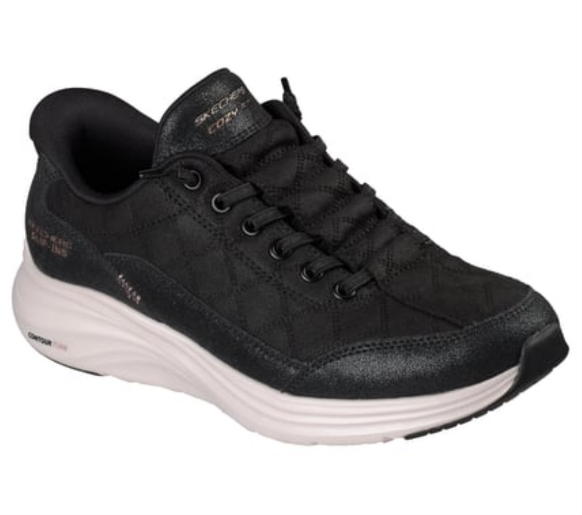 SKECHERS SLIP-INS: CONTOUR FOAM - COZY FIT NATURAL 