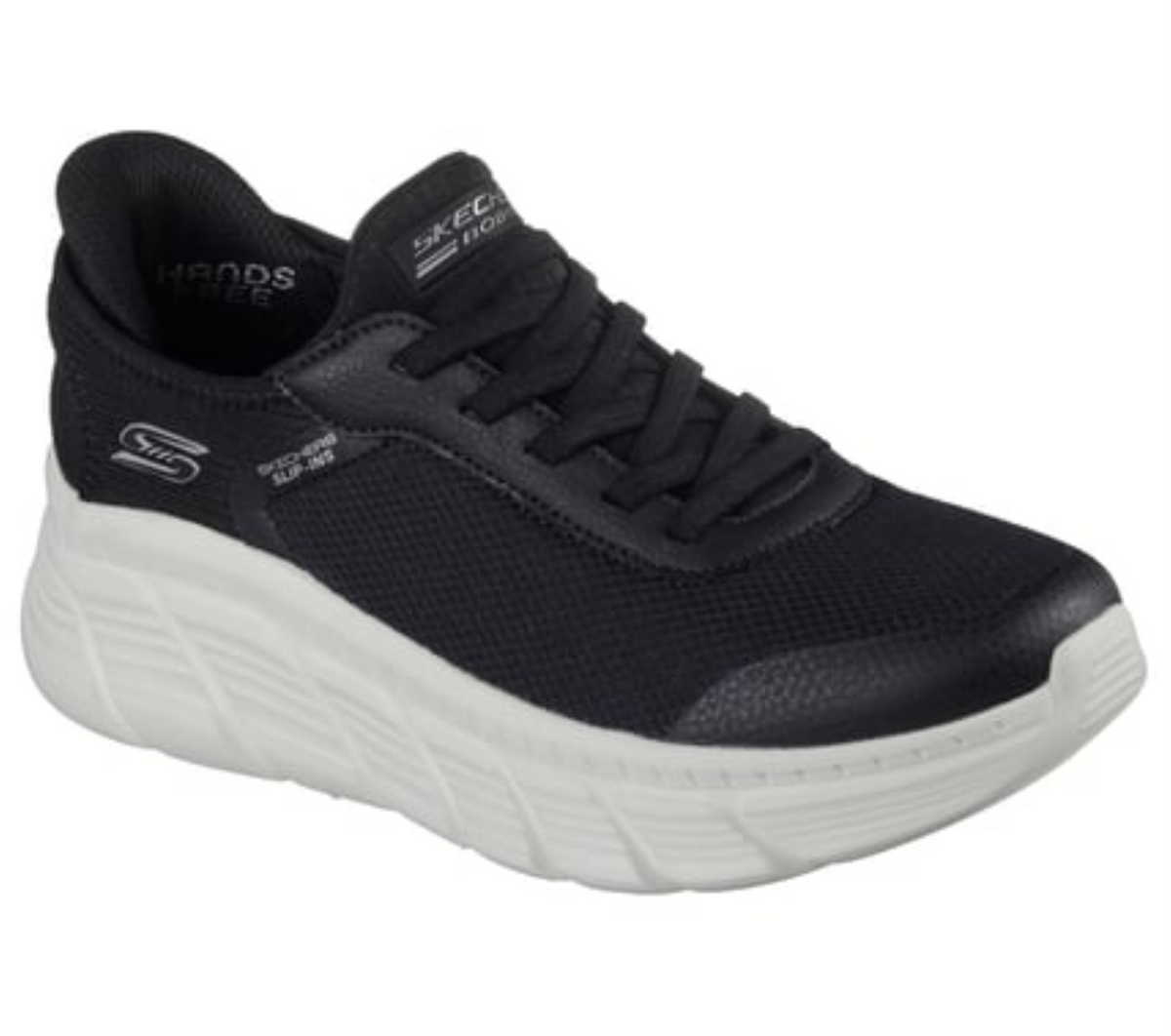 SKECHERS SLIP-INS: BOBS SPORT B FLEX HI - LINEAR F #117391blk