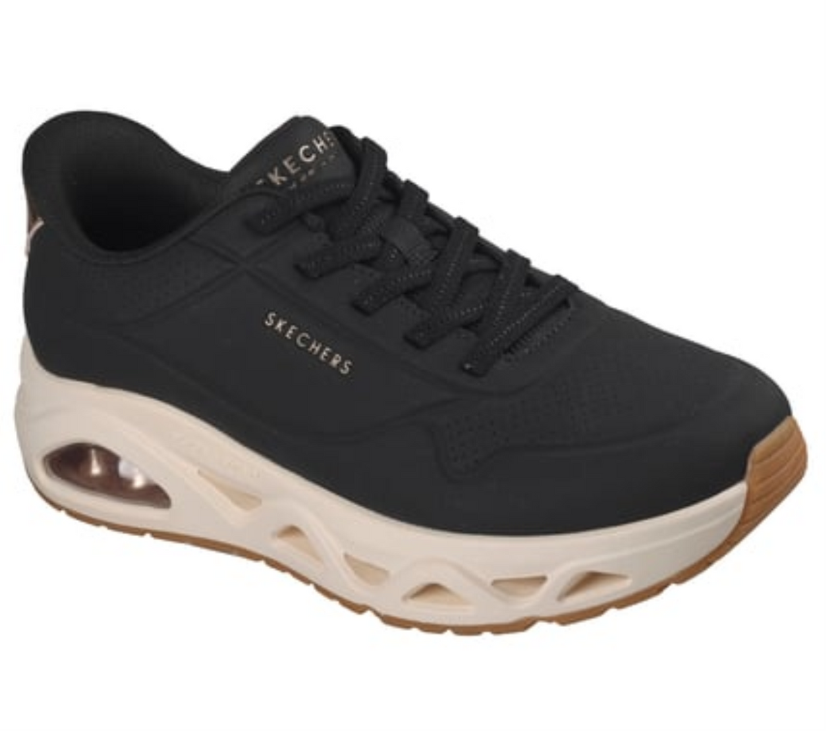 SKECHERS SLIP-INS: UNO GLIDE-STEP - GLIDE ON AIR #190113blk
