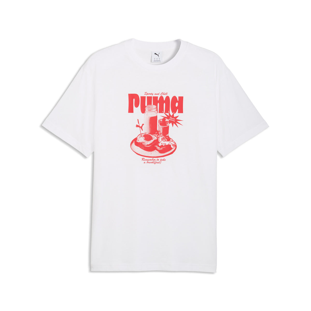 GRAPHIC RELAXED  BREAKFAST TEE 