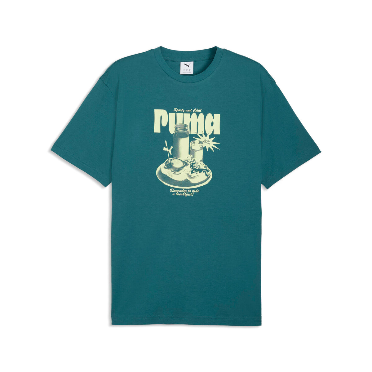 GRAPHIC RELAXED  BREAKFAST TEE 
