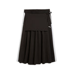 T7 MIDI PLEATED SKIRT 